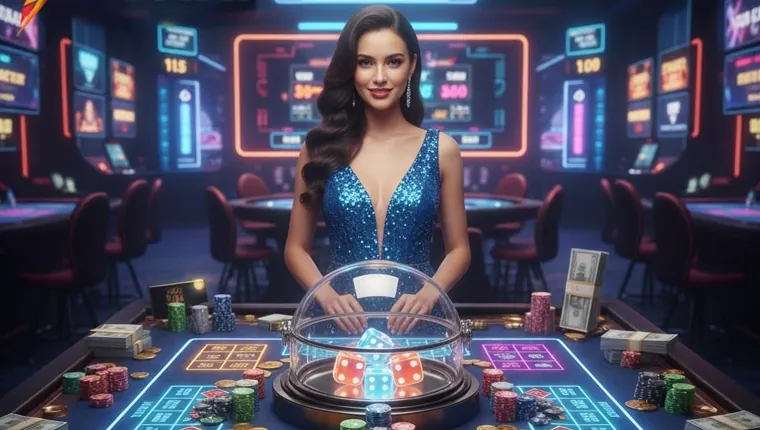 yy777 mobile casino interface showing various games